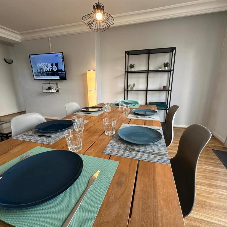 Le Jules Verne, proche de la Gare - Appartement 3 Chambres - 17