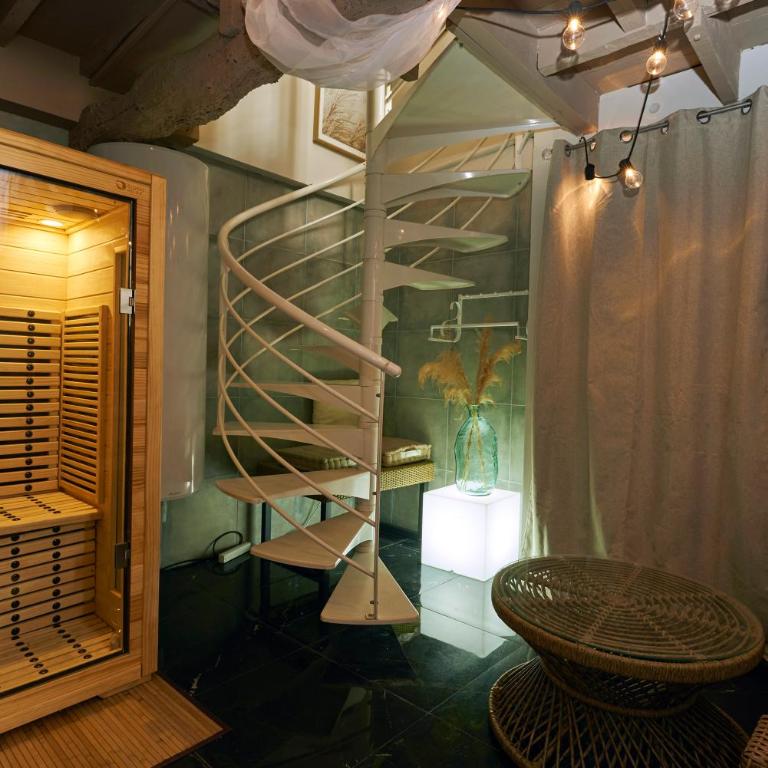 Logement Sauna & Bain Balneo - Studio Apartment - 14