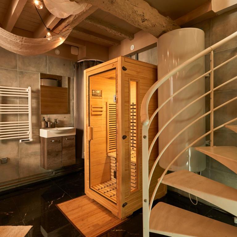 Logement Sauna & Bain Balneo - Studio Apartment - 11
