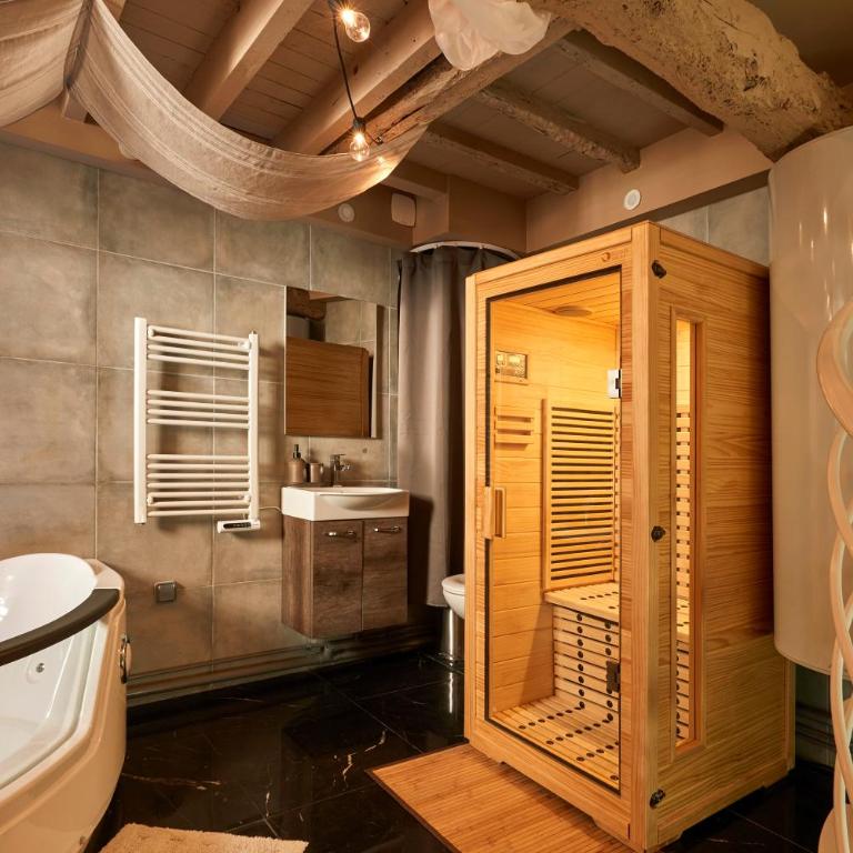 Logement Sauna & Bain Balneo - Studio Apartment - 4