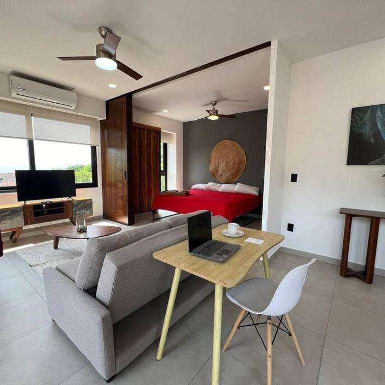 Acogedor Estudio con alberca en Zona Romántica 403 - Apartamento de 1 dormitorio - 42