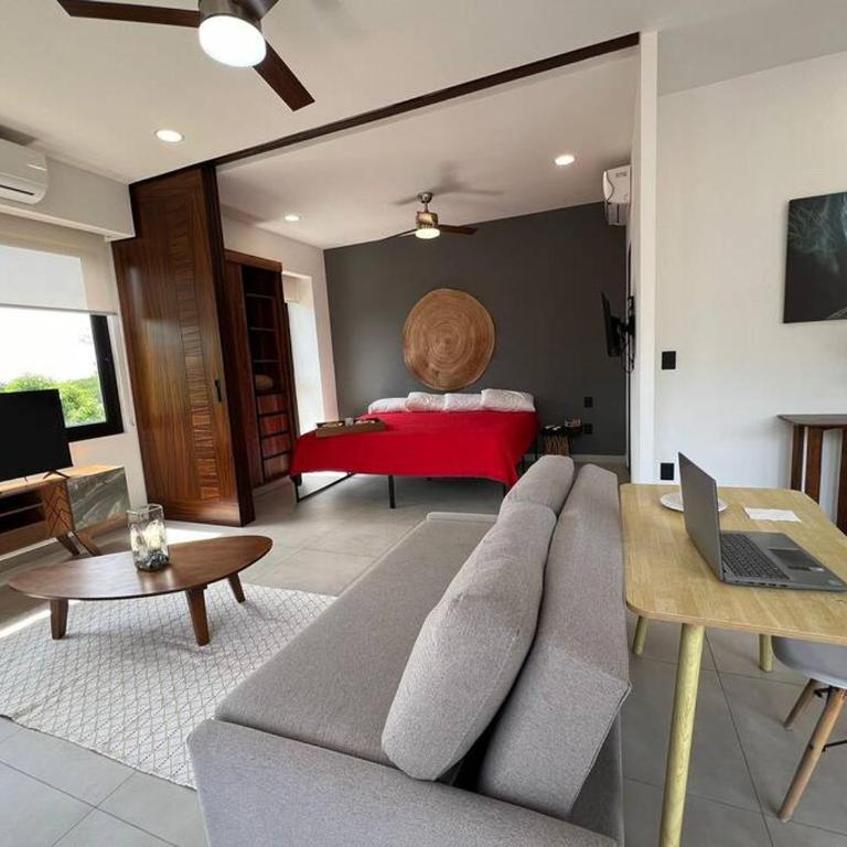 Acogedor Estudio con alberca en Zona Romántica 403 - Apartamento de 1 dormitorio - 78