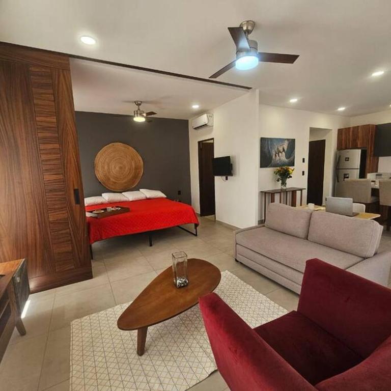 Acogedor Estudio con alberca en Zona Romántica 403 - Apartamento de 1 dormitorio - 89
