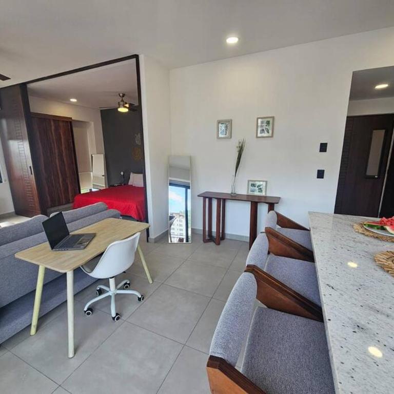 Cómodo Apartamento zona Romántica con alberca 503 - Apartamento de 1 dormitorio - 57