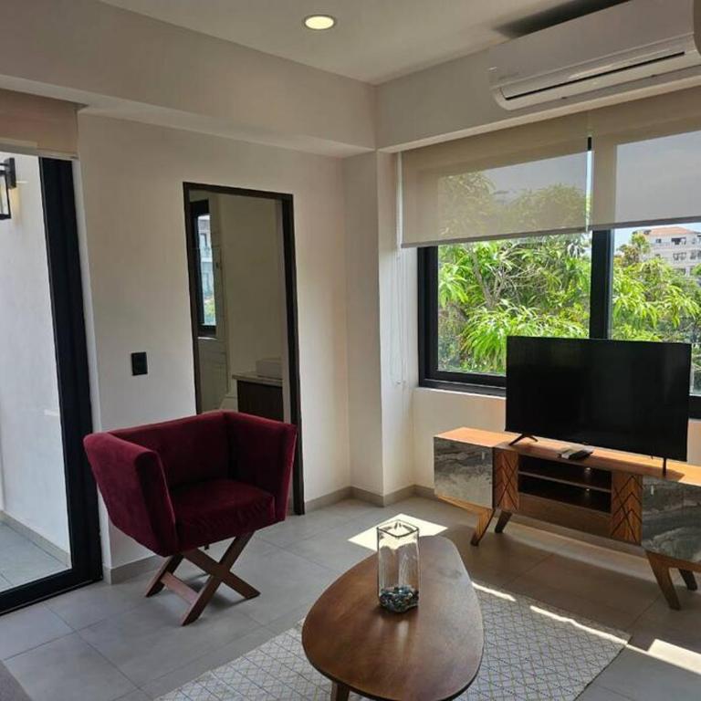 Cómodo Apartamento zona Romántica con alberca 503 - Apartamento de 1 dormitorio - 90