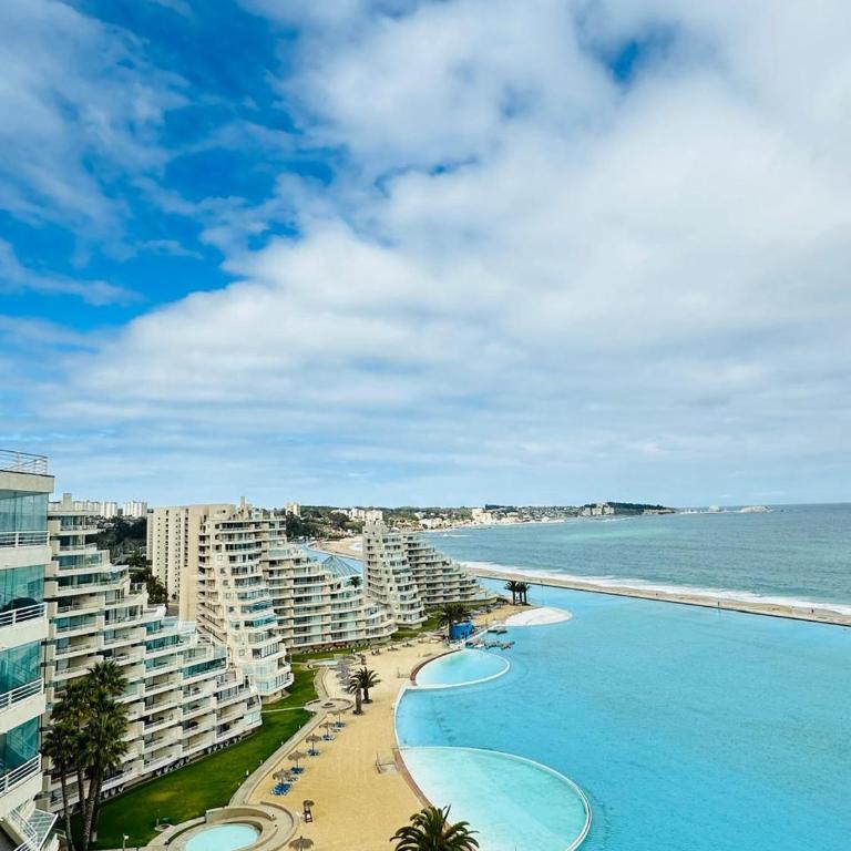 San Alfonso del Mar la mejor vista de Algarrobo - Apartamento de 3 dormitorios con vistas al mar - 10
