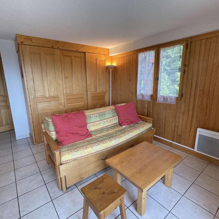 Chalet Reine des Prés ski au pied Les Saisies 9 pers, balcon sud - ASAI217-008 - Apartment mit 2 Schlafzimmern - 2