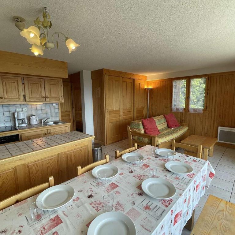 Chalet Reine des Prés ski au pied Les Saisies 9 pers, balcon sud - ASAI217-008 - Apartment mit 2 Schlafzimmern - 1