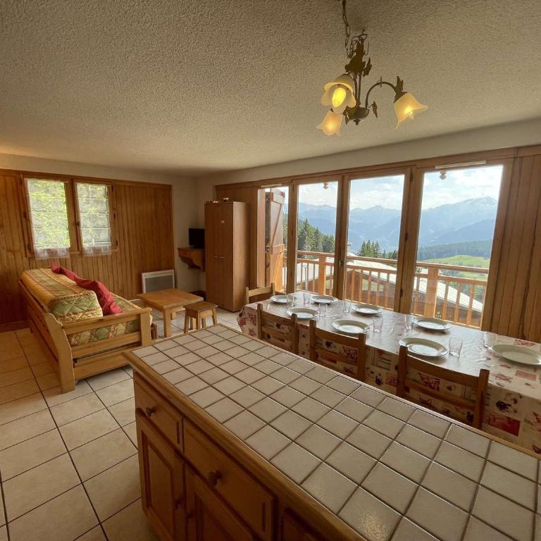 Chalet Reine des Prés ski au pied Les Saisies 9 pers, balcon sud - ASAI217-008 - Apartment mit 2 Schlafzimmern - 9