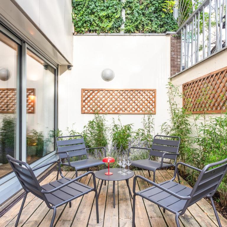 Maison Menilmontant - Appartement 1 Chambre avec Terrasse - 3