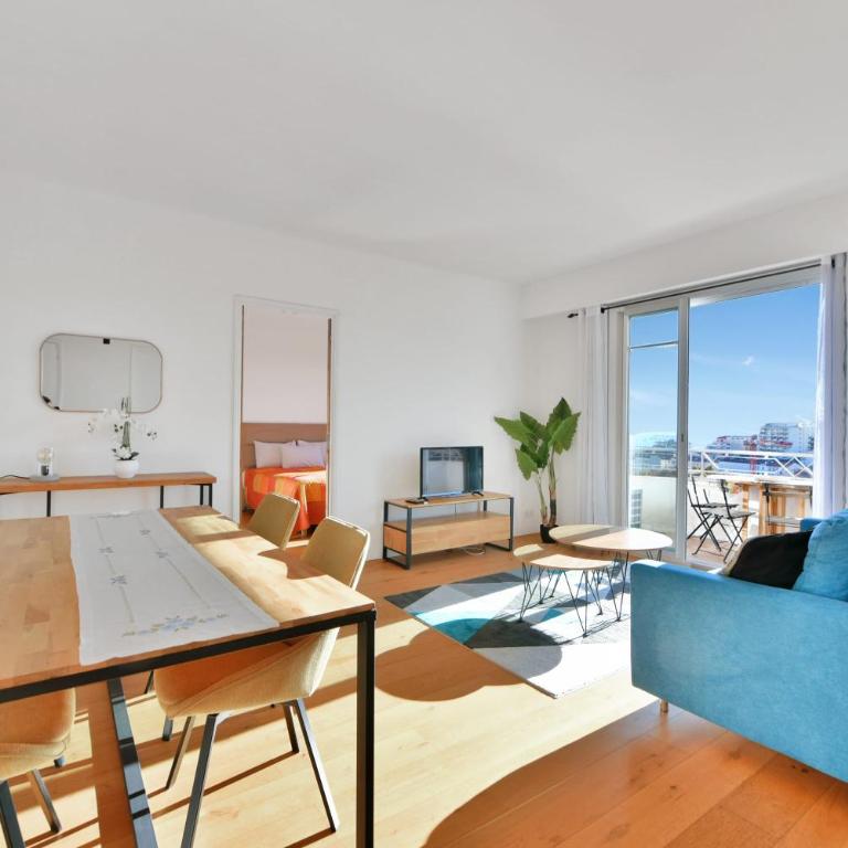 LE MARINE vue mer avec joli terrasse, un rêve pour les couples - Appartement 1 Chambre - 2