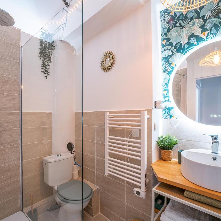 Le Cosy Perpignan Centre, 2 rooms, 2 bathrooms, free WIFI, free parking, lift, central, renovated, spacious - Appartamento con 2 Camere da Letto - 11