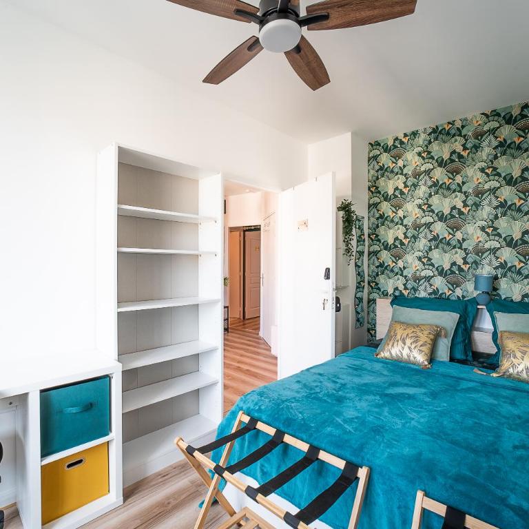 Le Cosy Perpignan Centre, 2 rooms, 2 bathrooms, free WIFI, free parking, lift, central, renovated, spacious - Appartamento con 2 Camere da Letto - 33