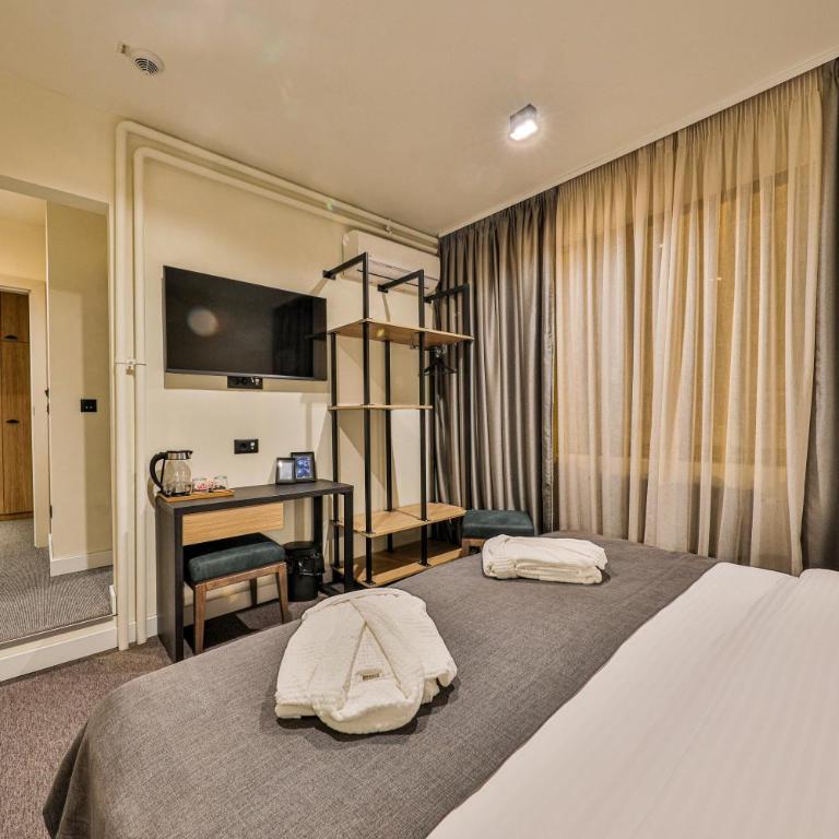 Hotel Botanica - Deluks Soba sa Bračnim Krevetom/Zasebnim Krevetima - Aneks - 5