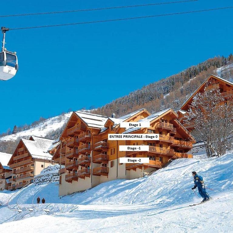 2 pièces 3* sud, 4 pers, balcon, parking privé - FR-1-263-454 - Appartement (4 Adultes) - 3