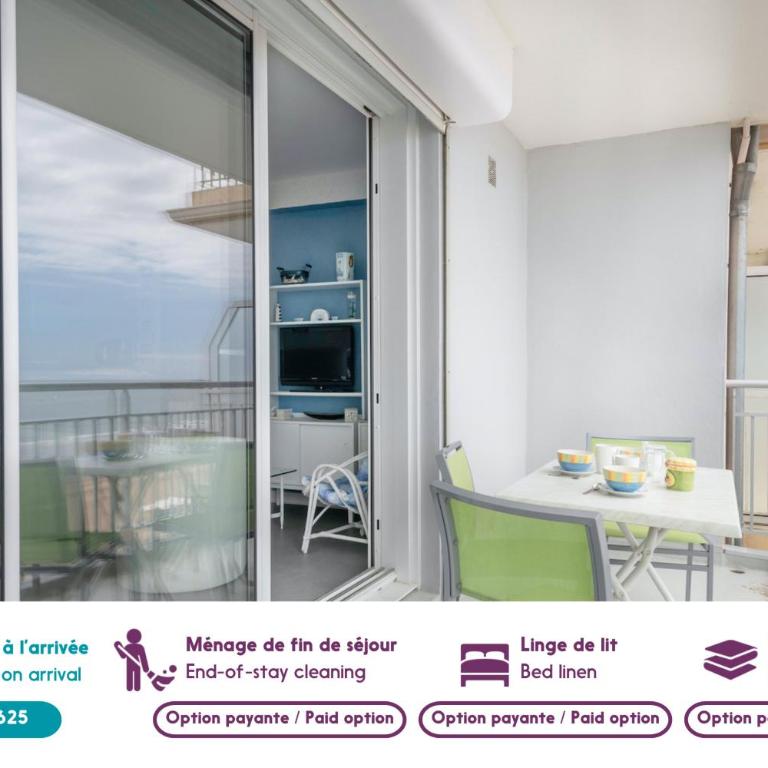 À 50m de la plage, appartement vue mer pour 5 - Appartement - 2