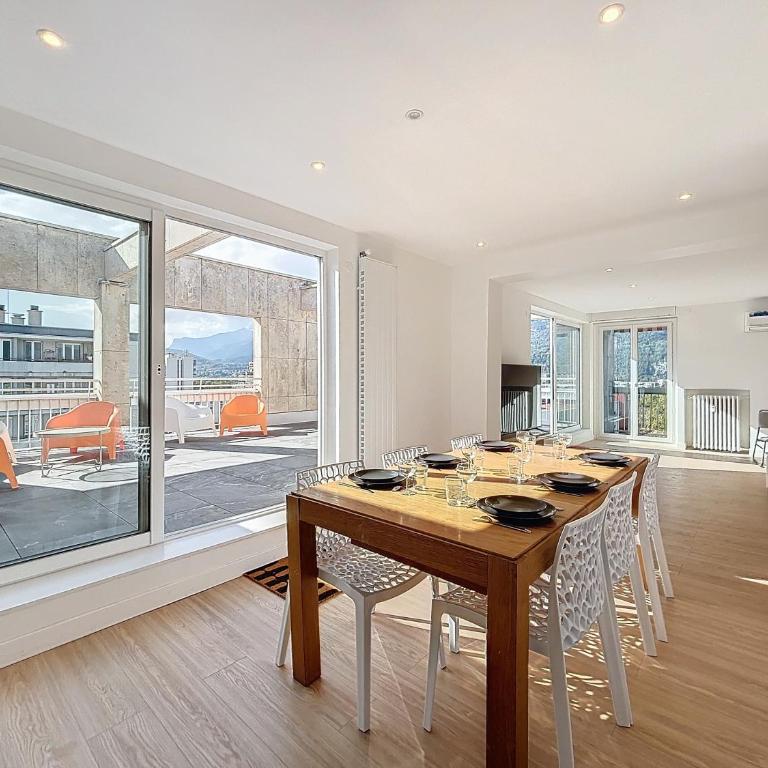 Penthouse, Terrasse vue Montagne - Appartement 3 Chambres - 13