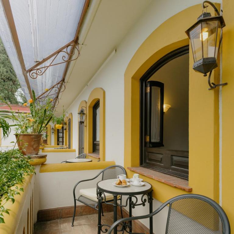 Hotel Hacienda Los Laureles - Habitación Doble con balcón - 2 camas dobles - 4