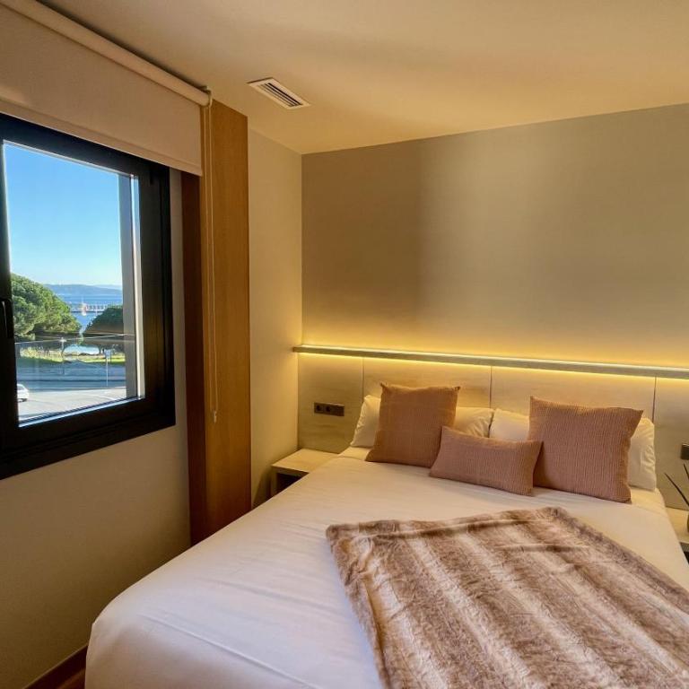 Sanxenxo Deluxe Apartamentos - Apartamento de 1 dormitorio con balcón y vistas al mar - 4