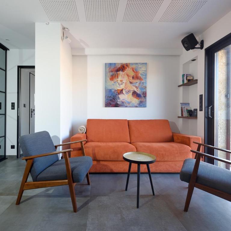 Aix Rooftop Appartement T2 Luxe 5 étoiles - hypercentre Rotonde - Terrasse - Vue - Parking - Apartment mit 1 Schlafzimmer - 5