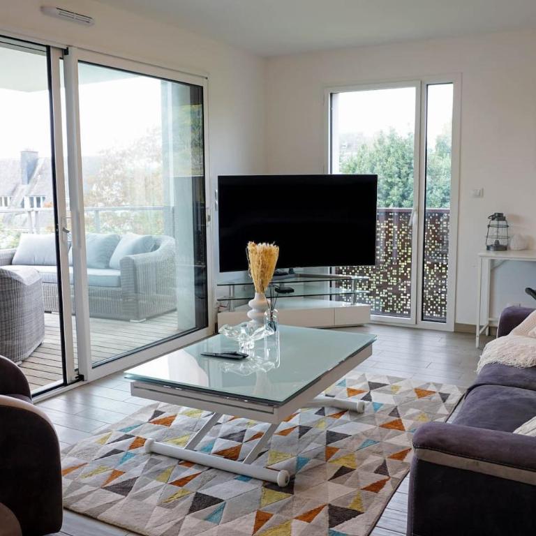Ty koun-terrasse-2 parkings-6 personnes - Appartement 3 Chambres - 4