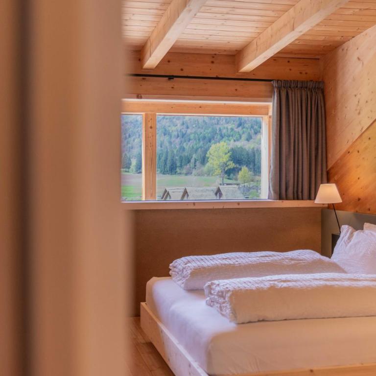 Maso Torbiera- Rural and Mountain lodging - Superior Large Double Room with Mountain View - 1