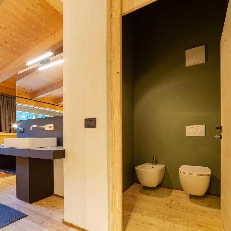 Maso Torbiera- Rural and Mountain lodging - Habitación Doble Superior con balcón y vistas a la montaña - 8