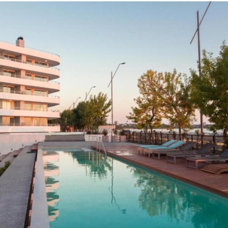 Mono ambiente frente al río, con amenities - Studio - 2