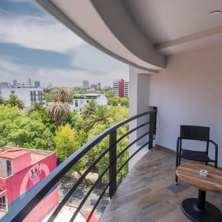 Hotel Círculo Condesa - Habitación Doble con terraza - 2 camas - 3