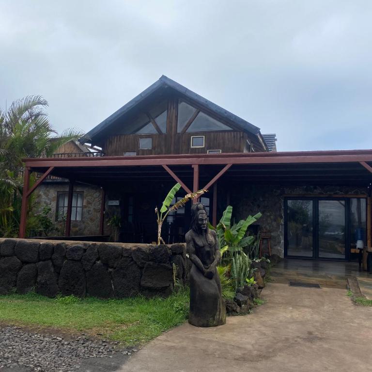 Ngahu alojamiento y desayuno con vista al mar en Rapa Nui - Family Bungalow - 40