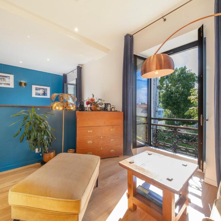 Escale Rochelaise, gîte urbain avec SPA bain nordique et sauna tonneau - Maison 4 Chambres - 6