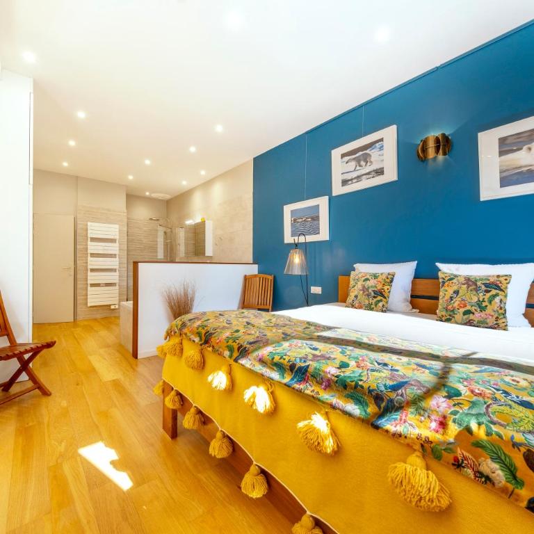 Escale Rochelaise, gîte urbain avec SPA bain nordique et sauna tonneau - Maison 4 Chambres - 7