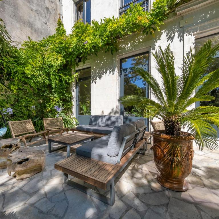 Escale Rochelaise, gîte urbain avec SPA bain nordique et sauna tonneau - Maison 4 Chambres - 41
