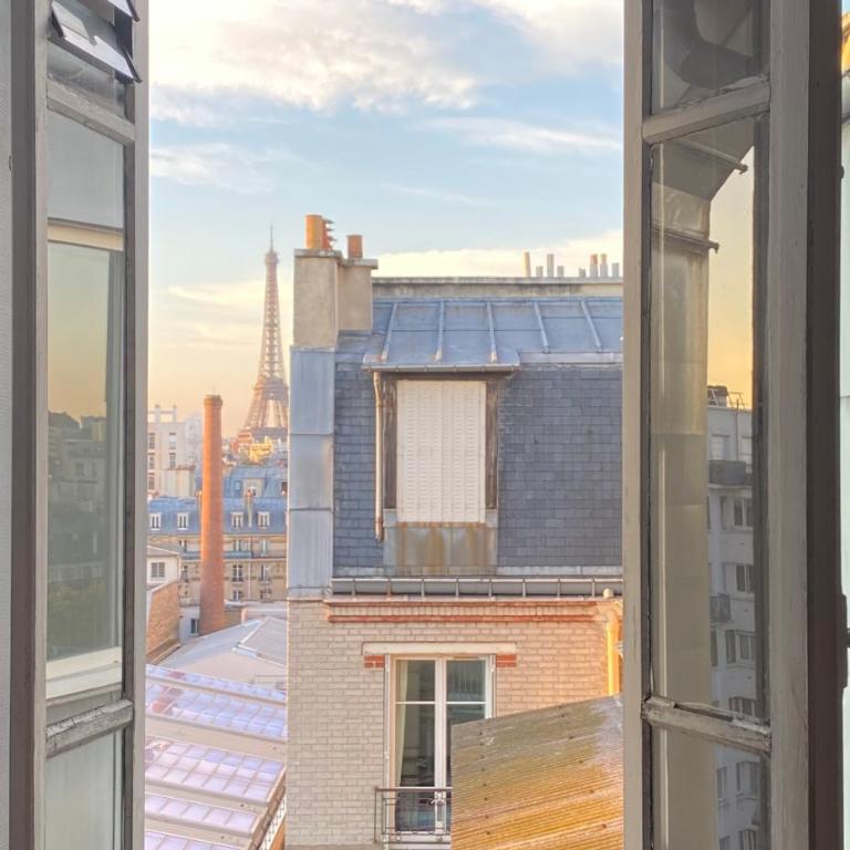 Studio chic Paris Tour Eiffel Near Eiffel tower 7th floor - Appartement 1 Chambre - 6