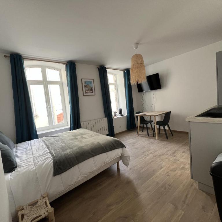 Esprit Maritime - 2p centre-ville, Place Dalton - Studio Lit Queen-Size - 5