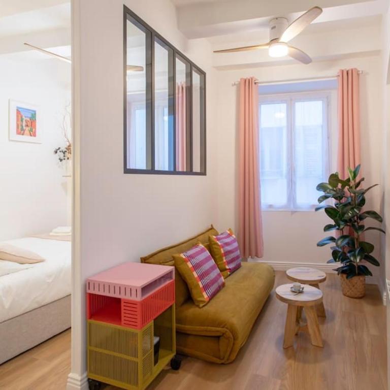 L59 Staywizus - Appartement La Loge Vieux Nice, central AC & WIFI - Appartement 1 Chambre - 1