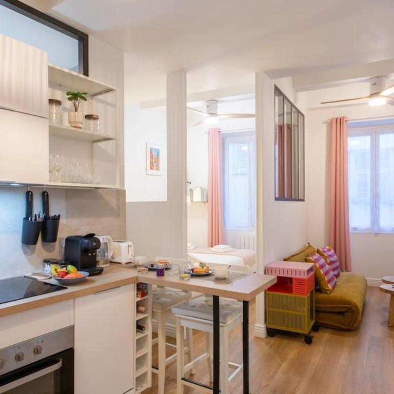 L59 Staywizus - Appartement La Loge Vieux Nice, central AC & WIFI - Appartement 1 Chambre - 4