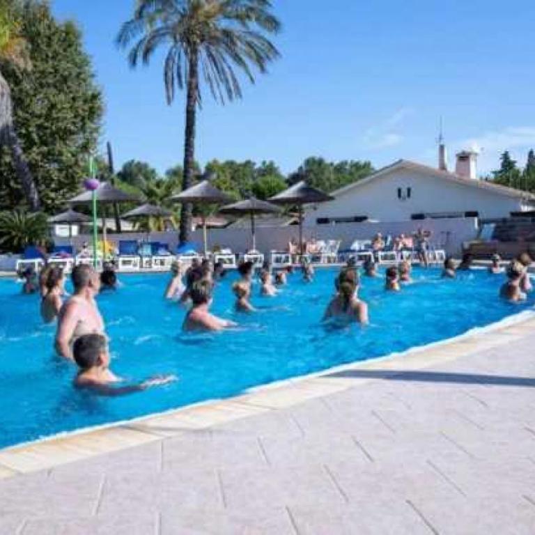 Camping 4 étoiles - Parc aquatique - eehhd0 - Mobile Home 2 Chambres - 2