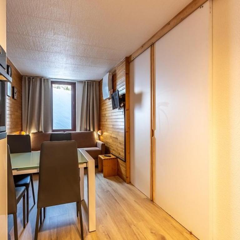 Studio rénové 4 pers, balcon, centre Plagne Bellecôte - Studio - 7