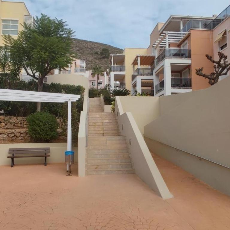 Apto en Cullera con terraza, piscina, parking y wifi gratis - Two-Bedroom Apartment with Terrace and Sea View - 40