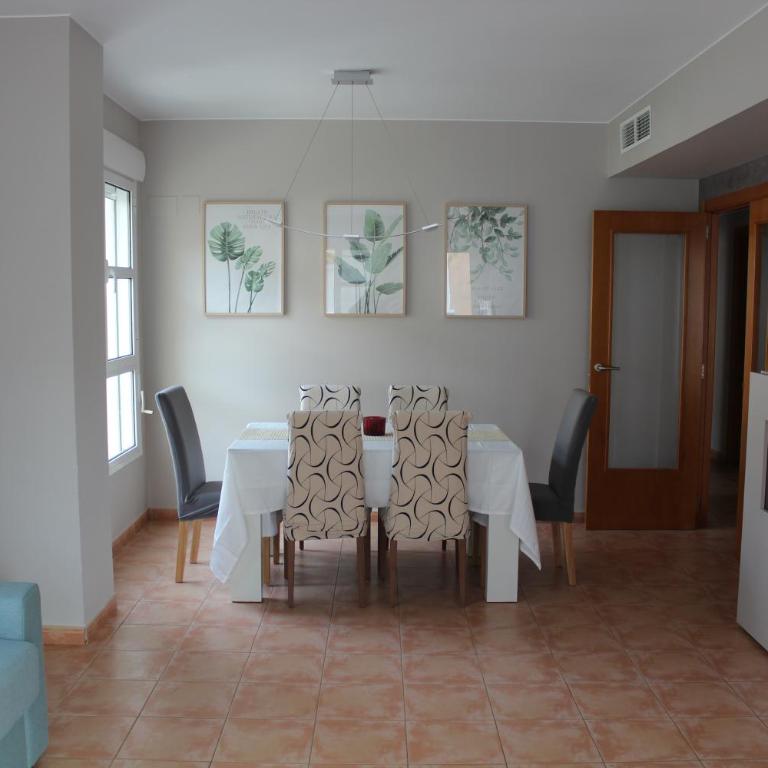 Apto en Cullera con terraza, piscina, parking y wifi gratis - Two-Bedroom Apartment with Terrace and Sea View - 32