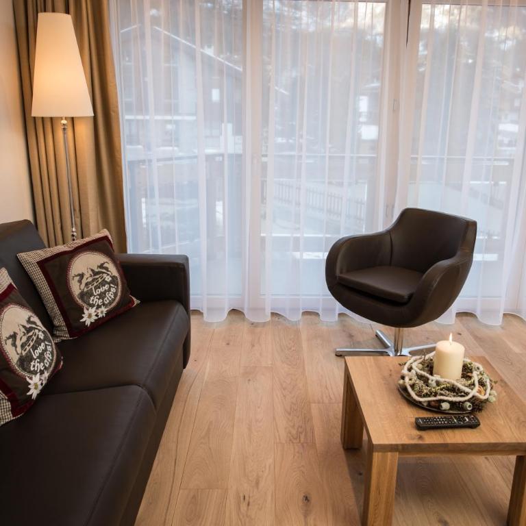 Suitenhotel Panorama Ski Lodge - Apartment mit 1 Schlafzimmer und Matterhornblick - 1