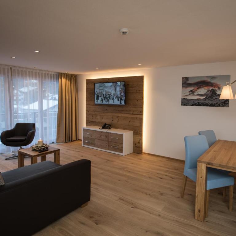 Suitenhotel Panorama Ski Lodge - Apartment mit 1 Schlafzimmer und Matterhornblick - 2