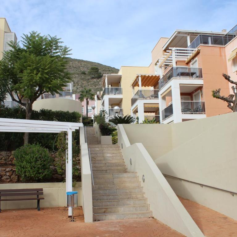 Apto en Cullera con terraza, piscina, parking y wifi gratis - Two-Bedroom Apartment with Terrace and Sea View - 47