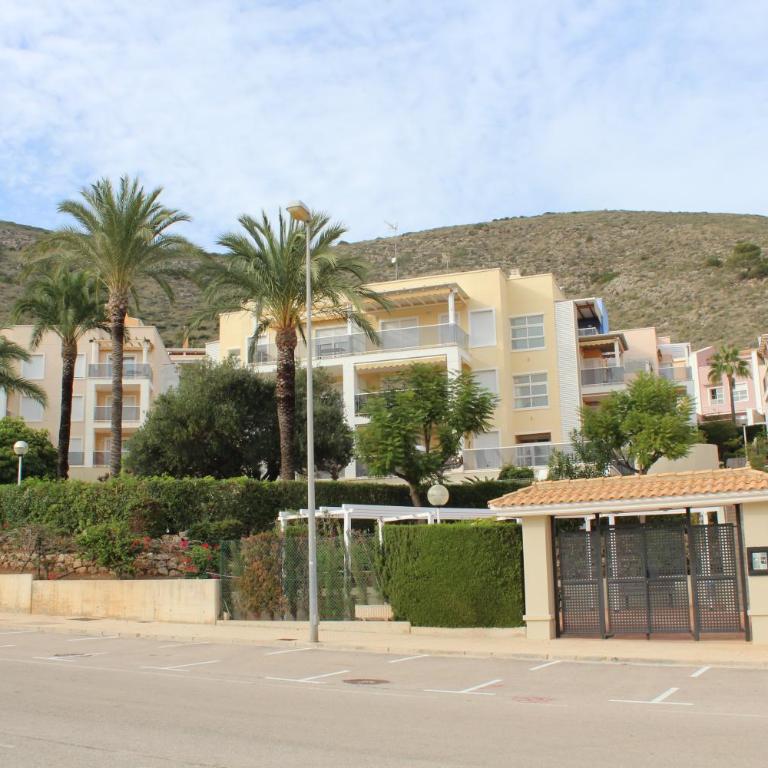 Apto en Cullera con terraza, piscina, parking y wifi gratis - Two-Bedroom Apartment with Terrace and Sea View - 48