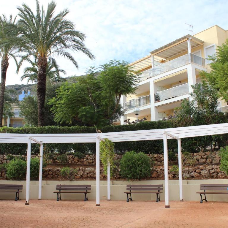 Apto en Cullera con terraza, piscina, parking y wifi gratis - Two-Bedroom Apartment with Terrace and Sea View - 51