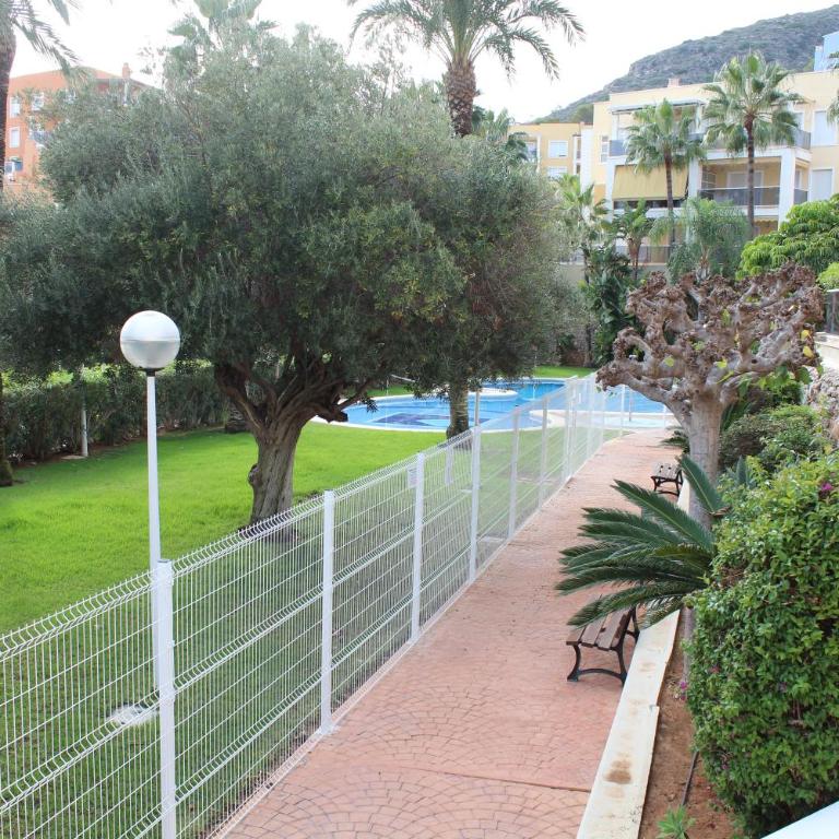 Apto en Cullera con terraza, piscina, parking y wifi gratis - Two-Bedroom Apartment with Terrace and Sea View - 55