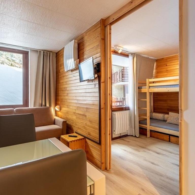 Studio rénové 4 pers, balcon, centre Plagne Bellecôte - Studio - 10