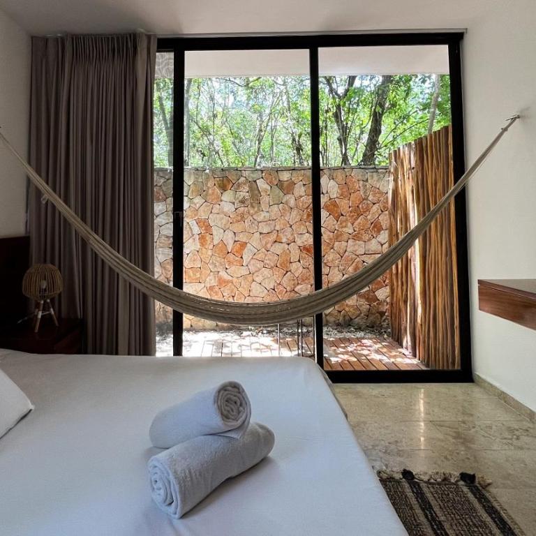 Amaka Calma Tulum by Cercana - Alojamiento de 1 dormitorio con terraza, jardín y piscina - 13