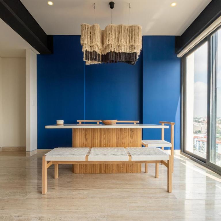 Departamento en CDMX con Gym y coworking - One-Bedroom Apartment - 4